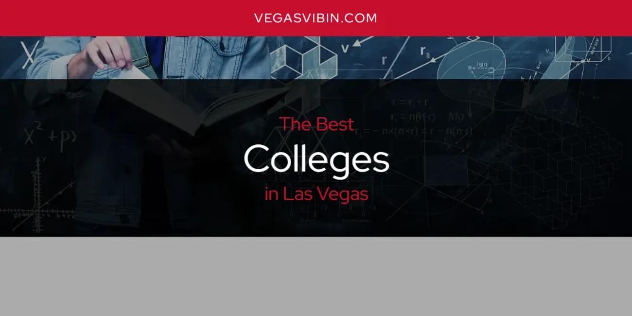 Las Vegas' Best Colleges [Updated 2024]