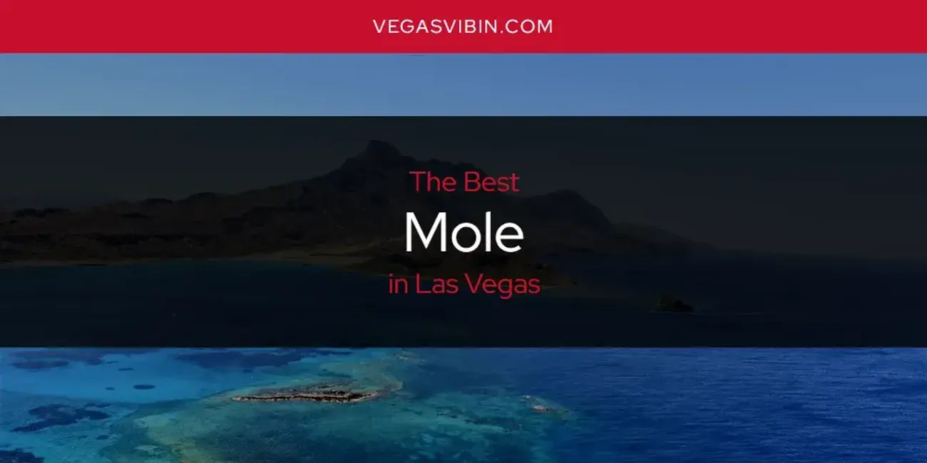 Las Vegas' Best Mole [Updated 2024]
