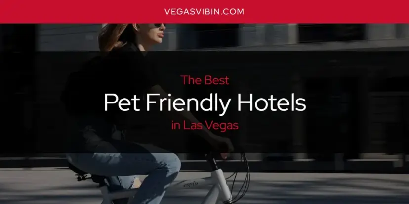Las Vegas' Best Pet Friendly Hotels [Updated 2024]